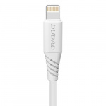 Dudao L2L USB-A till Lightning-kabel 1m vit