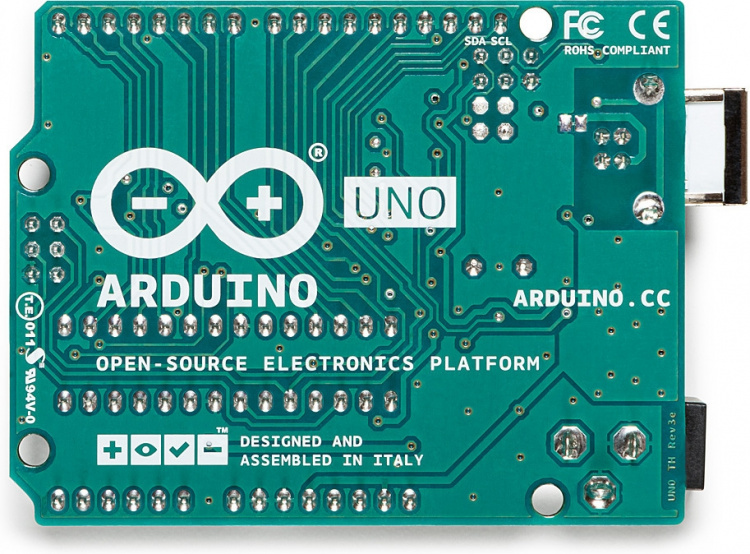 Arduino Uno Rev. 3 utviklingsplattform