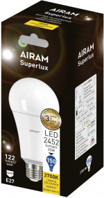 Airam Superlux 20 W CFL, E27, 2700 K, 2452 lm
