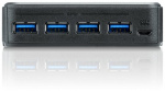 ATEN US434 USB3.0-hub for fire datamaskiner