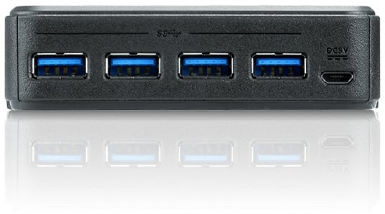 ATEN US434 USB3.0-hub for fire datamaskiner