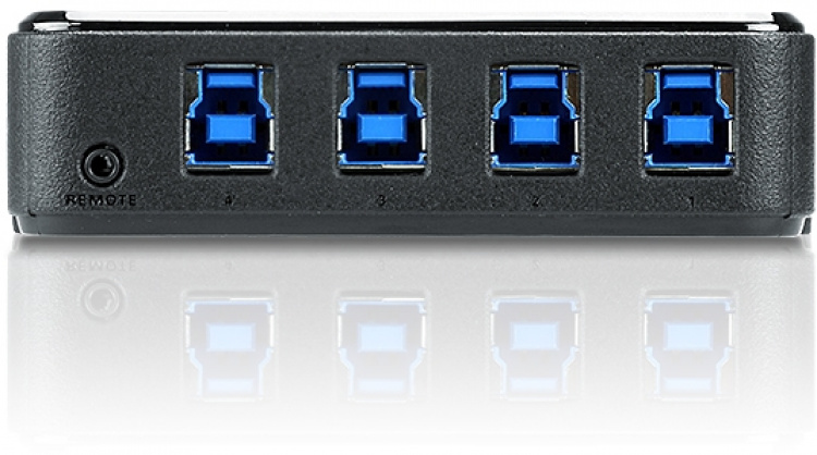 ATEN US434 USB3.0-hub for fire datamaskiner