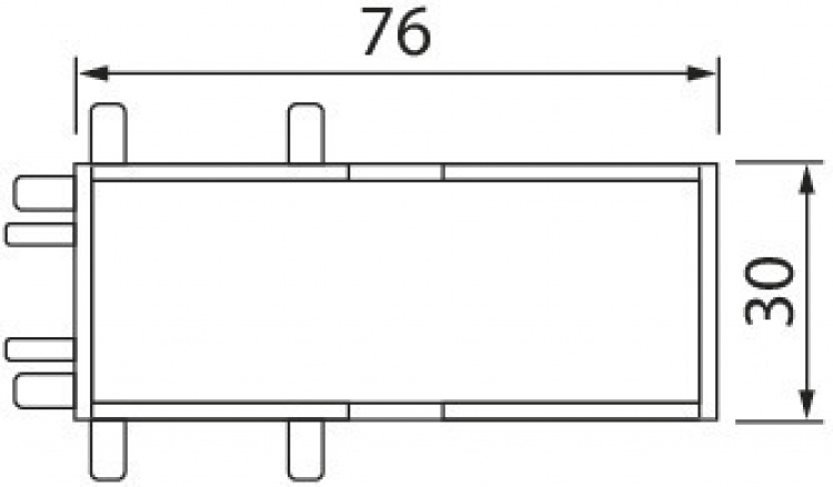 Airam Lineær x-kobling, 1 W, 4000 K