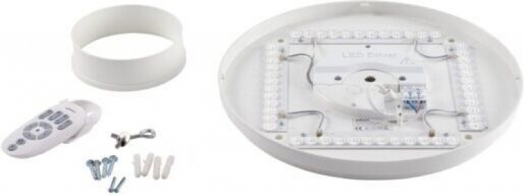 Airam Gaia Slim Round Plafond, 22W, 2700-6500K, hvit, 40 cm