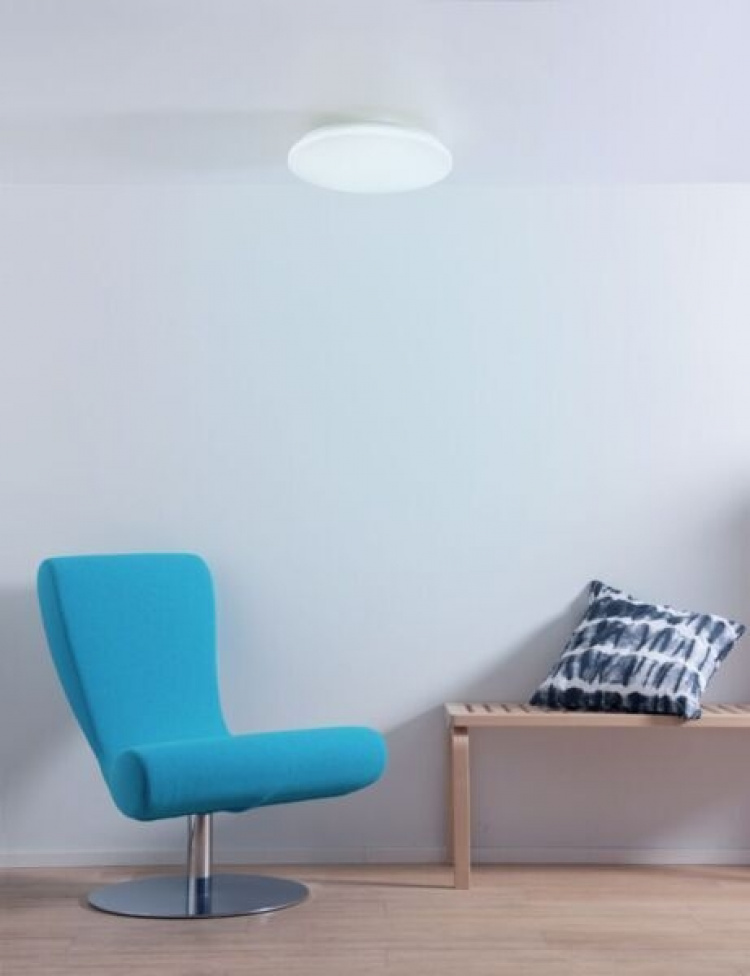 Airam Gaia Slim Round Plafond, 22W, 2700-6500K, hvit, 40 cm