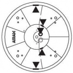 Airam Gaia Slim Round Plafond, 22W, 2700-6500K, hvit, 40 cm