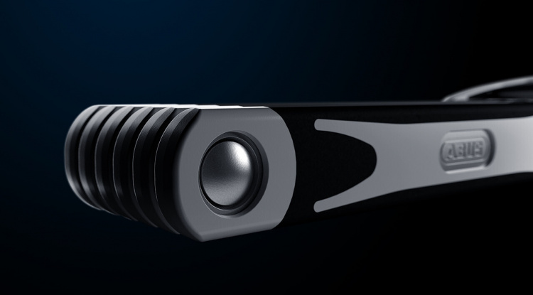 ABUS Bordo Alarm 6000KA/90 sammenleggbar alarmlås, svart ABUS Bordo Alarm 6000KA/90 sammenleggbar alarmlås, svart