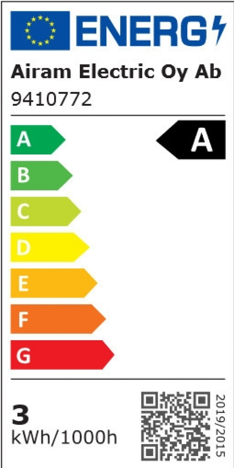 Airam LED G95-pære, E27, 3000K, 470lm, klar kobber Airam LED G95-pære, E27, 3000K, 470lm, klar kobber