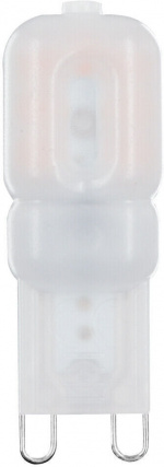 Airam LED-pære kuppel opal G9-pære 200 lm 2-pakning Airam LED-pære kuppel opal G9-pære 200 lm 2-pakning