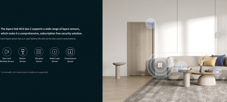 Aqara Hub M1S Gen 2 hjemmeautomatiseringskontroller