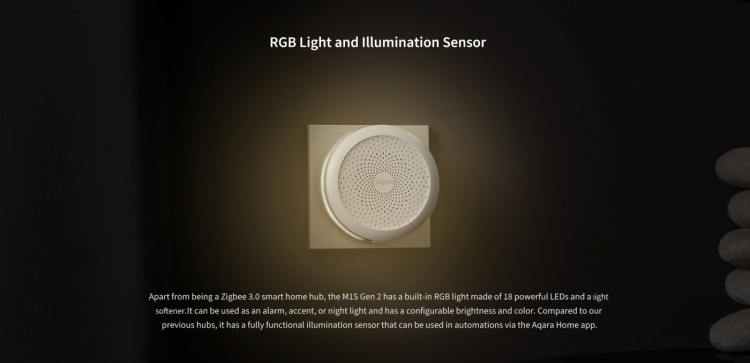 Aqara Hub M1S Gen 2 hjemmeautomatiseringskontroller