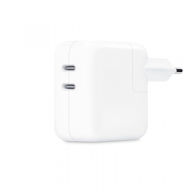 Apple 35 W USB-C-strømforsyning med to porter (MW2K3) Apple 35 W USB-C-strømforsyning med to porter (MW2K3)