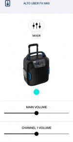 Alto Uber FX 2 PA-høyttaler, batteridrevet