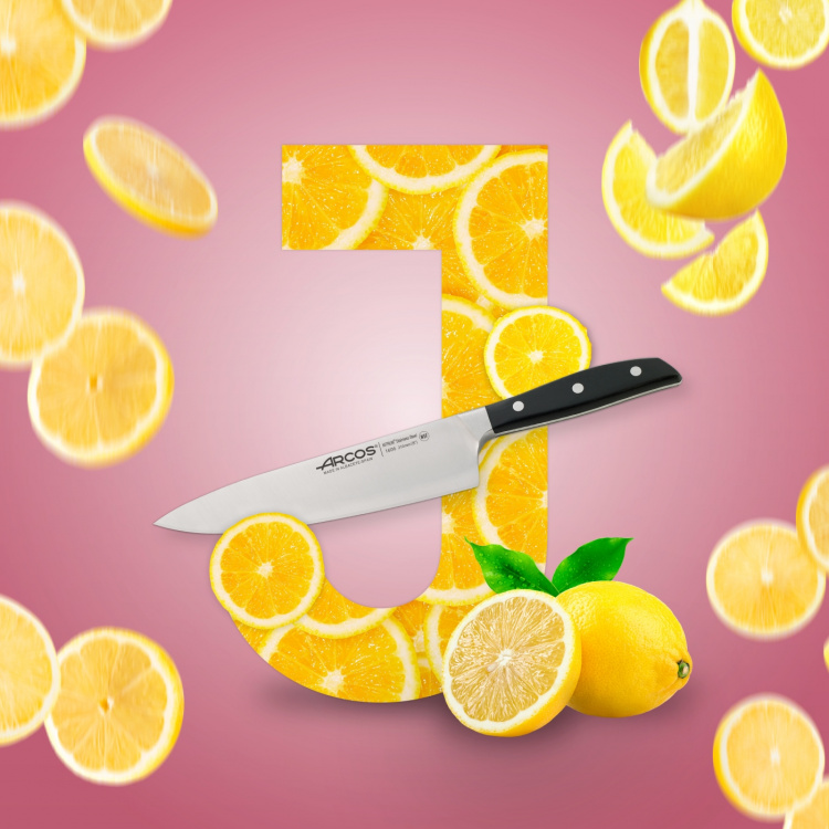 ARCOS Manhattan smidd kokkekniv, 21 cm