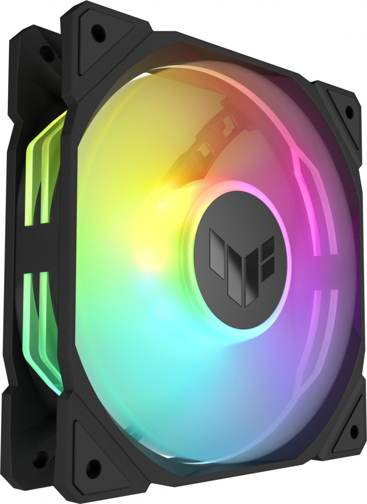 ASUS TUF Gaming TR 120 ARGB Reverse PWM-vifte, 120 mm, svart ASUS TUF Gaming TR 120 ARGB Reverse PWM-vifte, 120 mm, svart