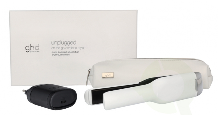 GHD Unplugged Styler - Hvit 1 stk