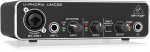 BEHRINGER U-Phoria UMC22 lydkort for USB-buss