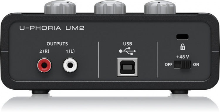 BEHRINGER U-Phoria UM2 lydkort for USB-buss