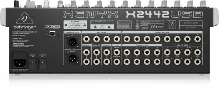 BEHRINGER Xenyx X2442USB kompaktmikser