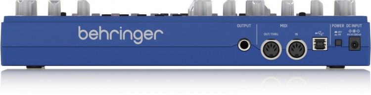 BEHRINGER TD-3-BU synthesizer, blå