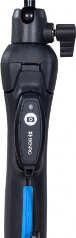 Benro BK15 selfiepinne og ministativ, svart-blå Benro BK15 selfiepinne og ministativ, svart-blå