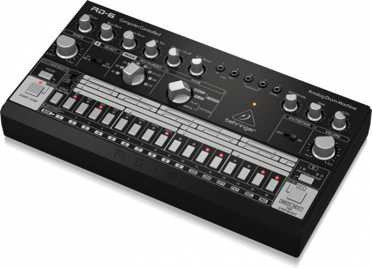 BEHRINGER RD-6 analog trommemaskin, svart