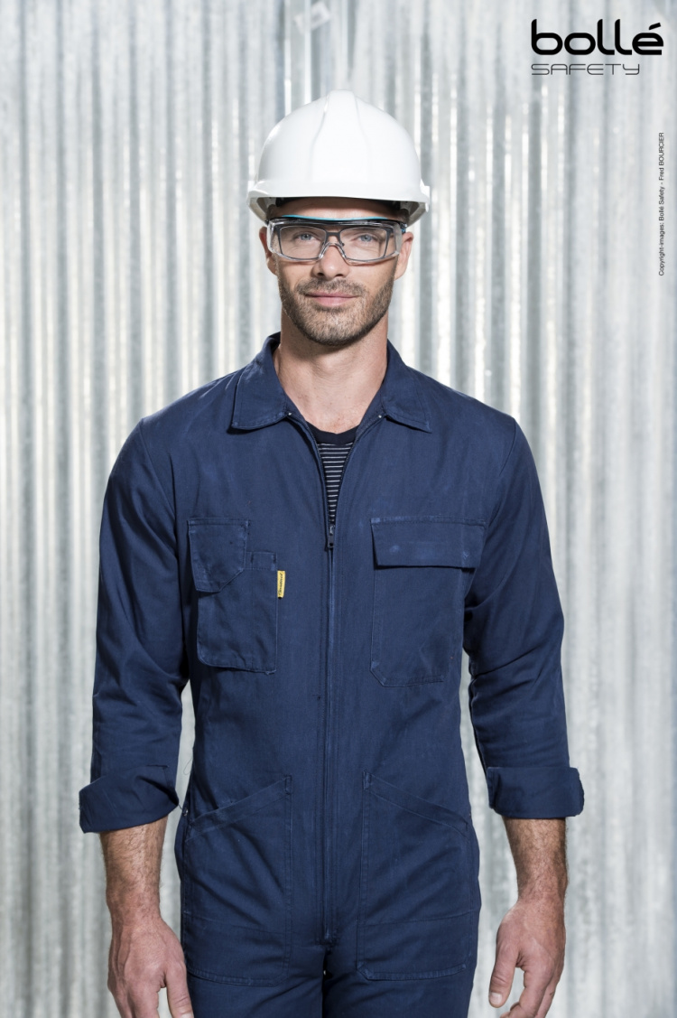 Bollé Tryon OTG-briller, svart/blå/klar