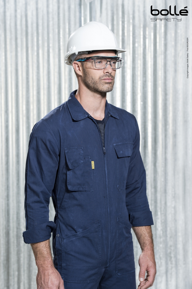 Bollé Tryon OTG-briller, svart/blå/klar