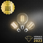 Airam LED A60-lampe, E27, 4000K, 470lm, klar kobber Airam LED A60-lampe, E27, 4000K, 470lm, klar kobber