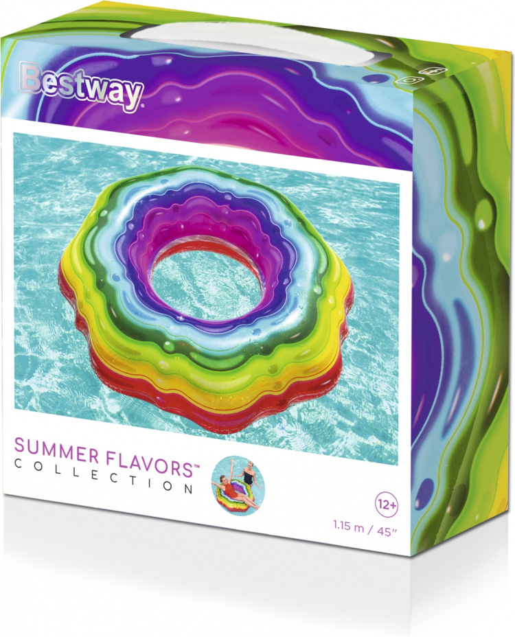 Bestway Svømmering i gelé, 115 cm