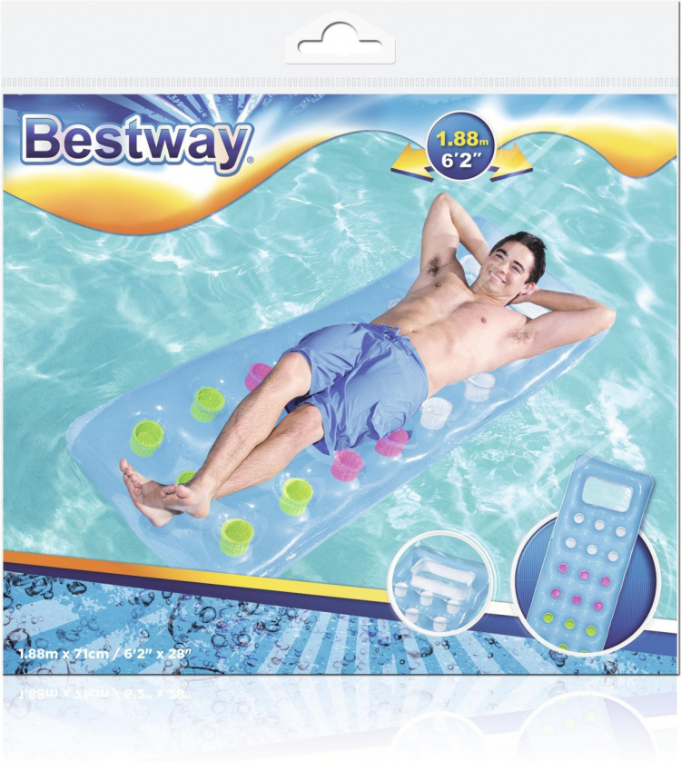 Bestway Fashion bademadrass, 188 x 71 cm
