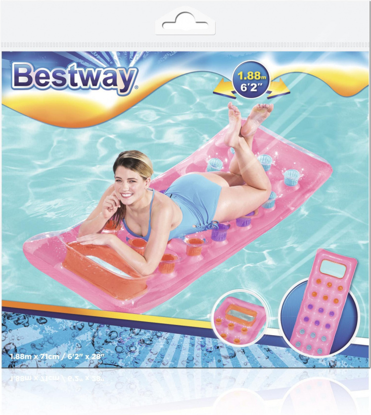 Bestway Fashion bademadrass, 188 x 71 cm