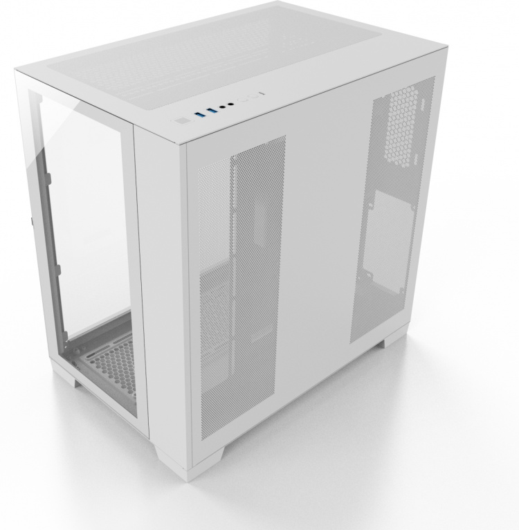 Blackstorm Artemis A711G ATX-kabinett med vindu, hvit