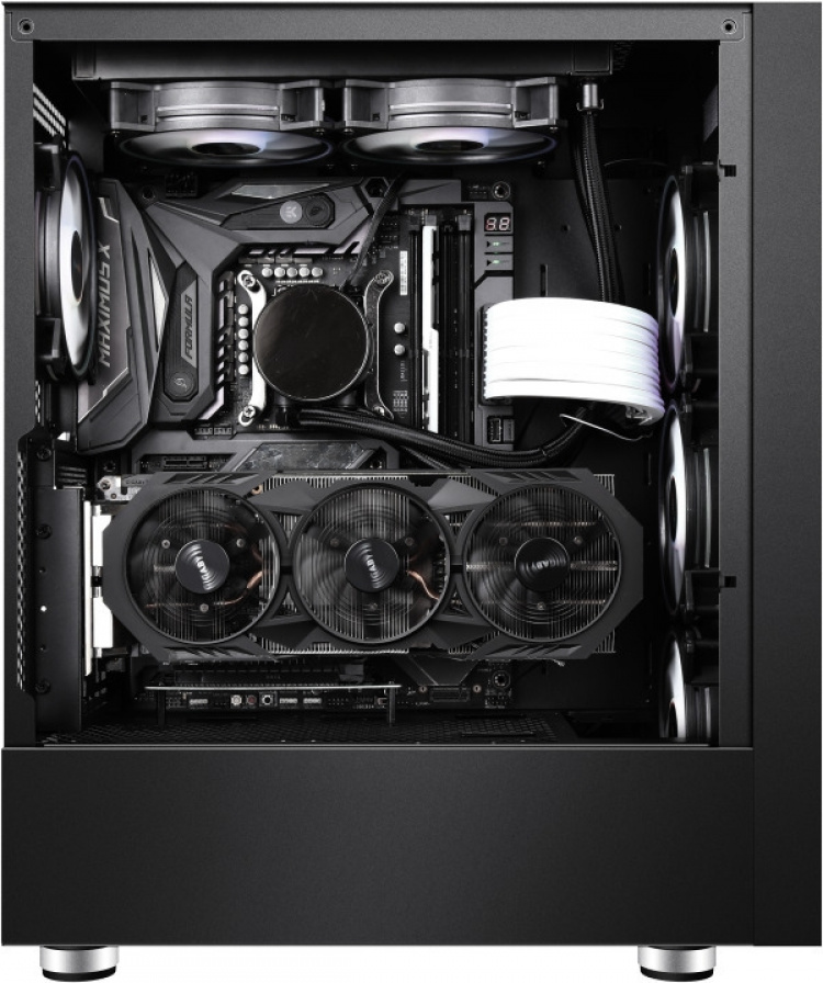 Blackstorm Artemis 3705 ATX-kabinett med vindu, svart