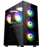 Blackstorm Artemis 205B ATX-kabinett med vindu, svart