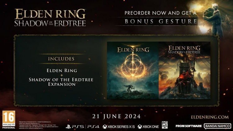 Bandai Namco Entertainment Elden Ring: Shadow of the Erdtree Edition (PS5) Bandai Namco Entertainment Elden Ring: Shadow of the Erdtree Edition (PS5)