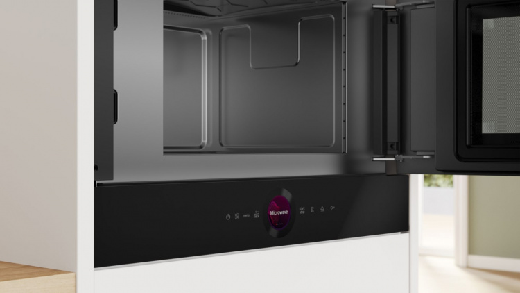 Bosch BFR7221B1 Serie 8 mikrobølgeovn, svart