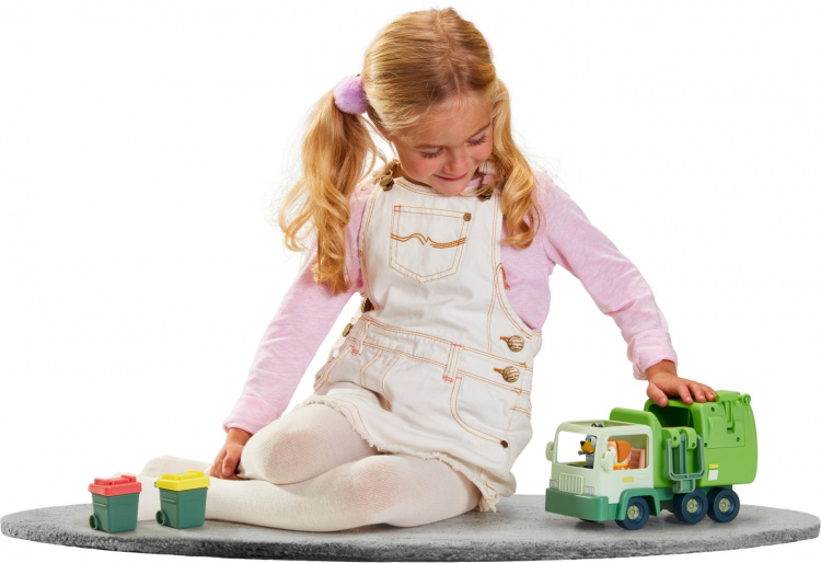 BLUEY søppelbil og figurer