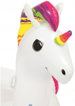 Bestway Supersized Unicorn Rider svømmebassengmadrass, 2,24 m x 1,64 m