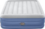 Bestway Tritech™ Luftmadrass Queen luftfylt ekstraseng, innebygd pumpe, 203 x 152 x 46 cm