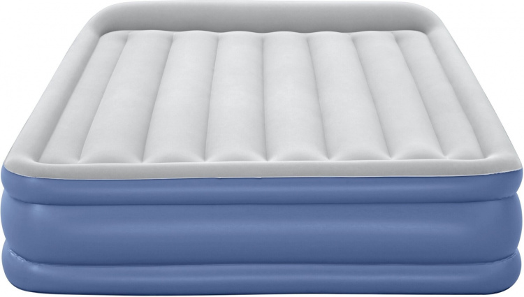 Bestway Tritech™ Luftmadrass Queen luftfylt ekstraseng, innebygd pumpe, 203 x 152 x 46 cm