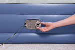 Bestway Tritech™ Luftmadrass Queen luftfylt ekstraseng, innebygd pumpe, 203 x 152 x 46 cm