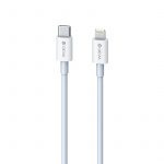 Devia-kabel Smart EC146 PD USB-C - Lightning 20W 3A hvit Devia-kabel Smart EC146 PD USB-C - Lightning 20W 3A hvit