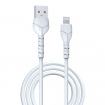 Devia kabel Kintone EC143 USB - Lightning 1,0 m 2,1A hvit