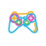 NEOLIA Neon LED-skilt - Gamepad, flerfarget, dimbar