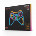 NEOLIA Neon LED-skilt - Gamepad, flerfarget, dimbar