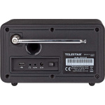 TELESTAR DIRA M 1 A Mobil EWF batteridrevet mono-multifunksjonsradio DAB+ / FM / Internett / Bluetooth Svart TELESTAR DIRA M 1 A Mobil EWF batteridrevet mono-multifunksjonsradio DAB+ / FM / Internett / Bluetooth Svart