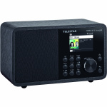 TELESTAR DIRA M 1 A Mobil EWF batteridrevet mono-multifunksjonsradio DAB+ / FM / Internett / Bluetooth Svart TELESTAR DIRA M 1 A Mobil EWF batteridrevet mono-multifunksjonsradio DAB+ / FM / Internett / Bluetooth Svart