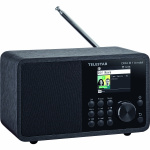 TELESTAR DIRA M 1 A Mobil EWF batteridrevet mono-multifunksjonsradio DAB+ / FM / Internett / Bluetooth Svart TELESTAR DIRA M 1 A Mobil EWF batteridrevet mono-multifunksjonsradio DAB+ / FM / Internett / Bluetooth Svart