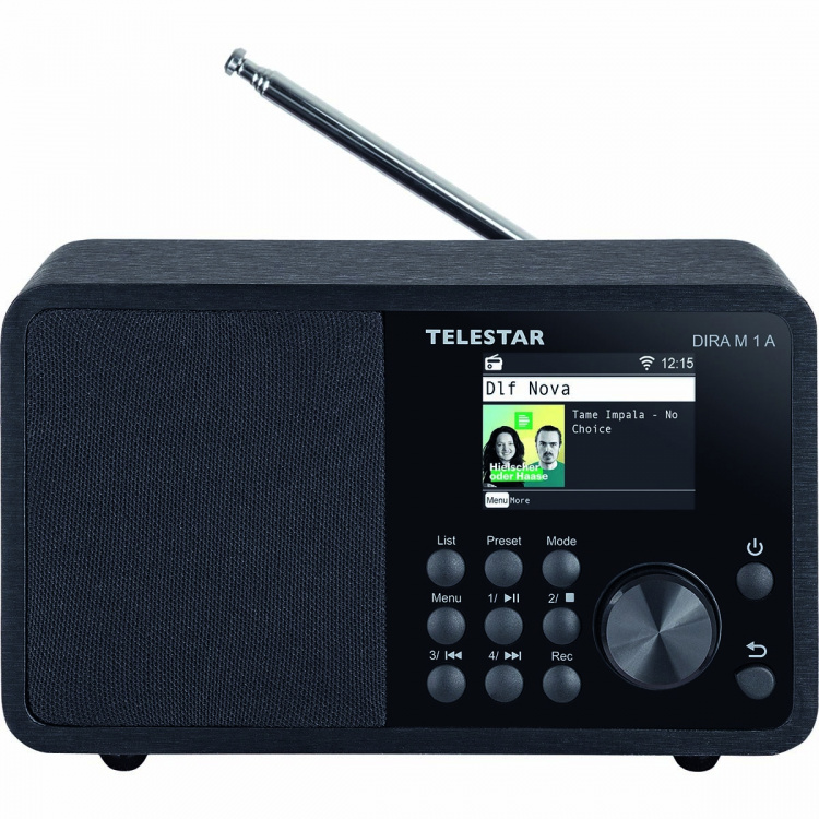 TELESTAR DIRA M 1 A EWF Kompakt mono-multifunksjonsradio svart